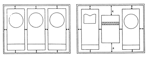 化粧品の適正包装規則　第3条　贈答用詰合せ容器の基準 1(2)